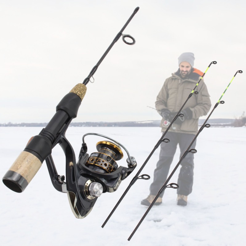 Ice Fishing Reel - 60 cm 2 Tipps Angelrute Reel