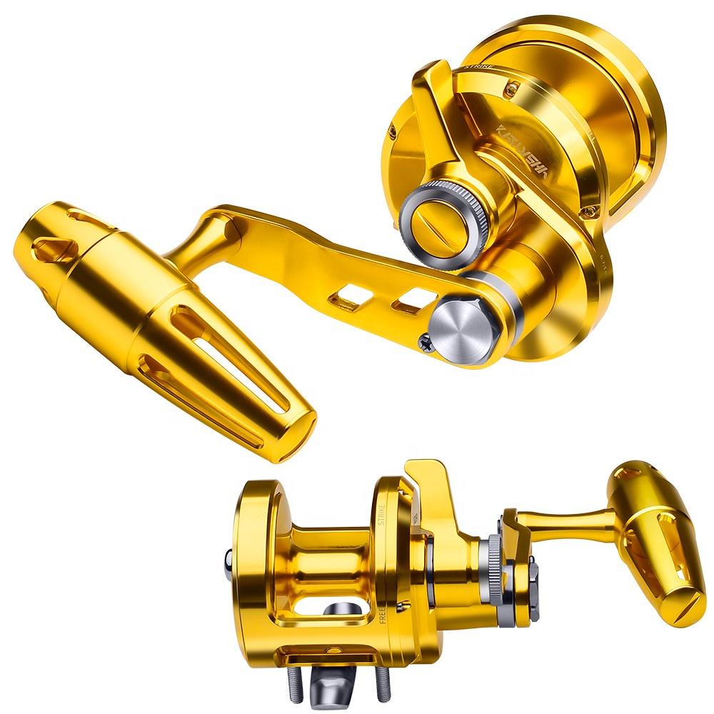 Reel Handle - PRO BEROS Trolling-Rolle 5,7:1 Hochgeschwindigkeits-Jigging-Rolle aus