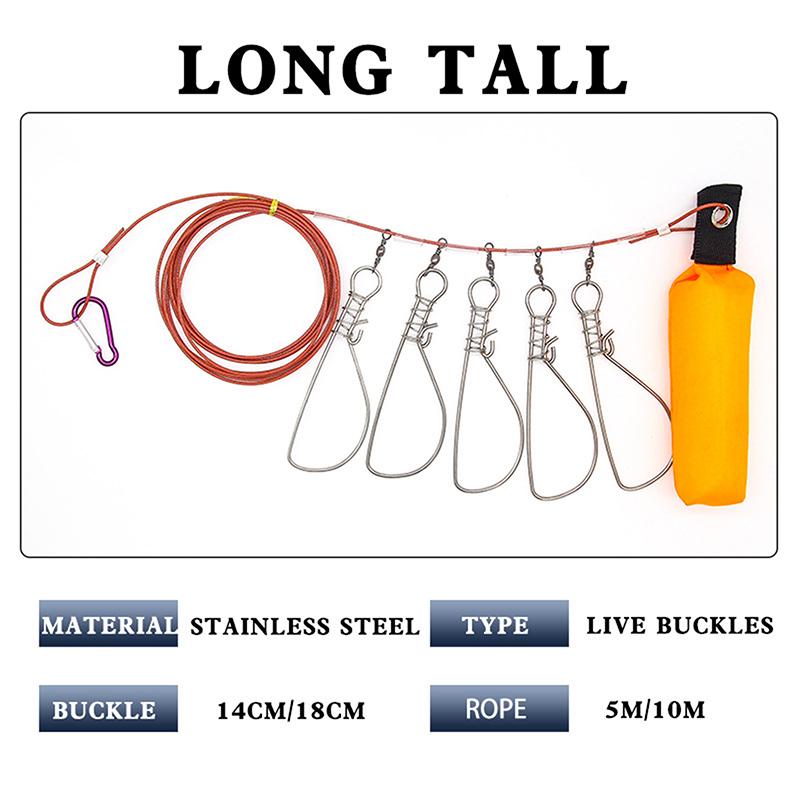 Reel Repair Kit - Neuer 5-Snap Float Fish Stringer Controller