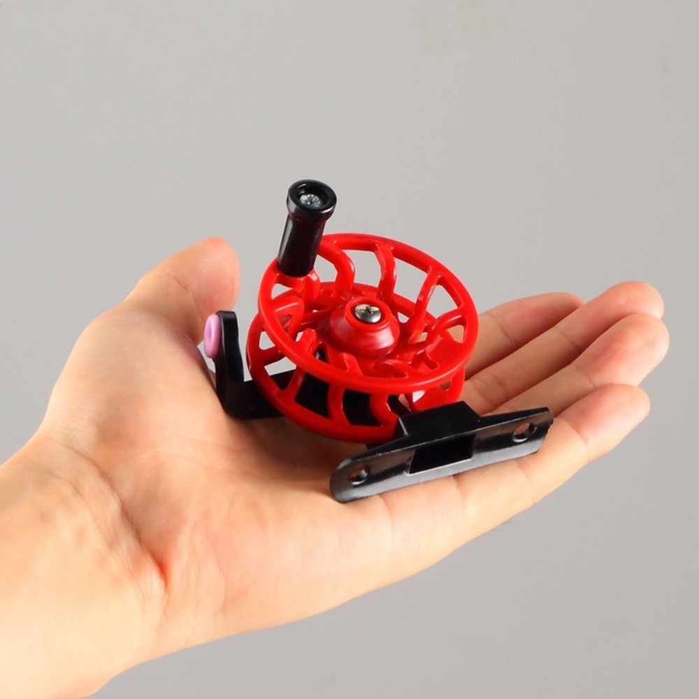 Ice Fishing Reel - Rolle Eisfischen Rad 1:1 Übersetzungsverhältnis Kunststoff