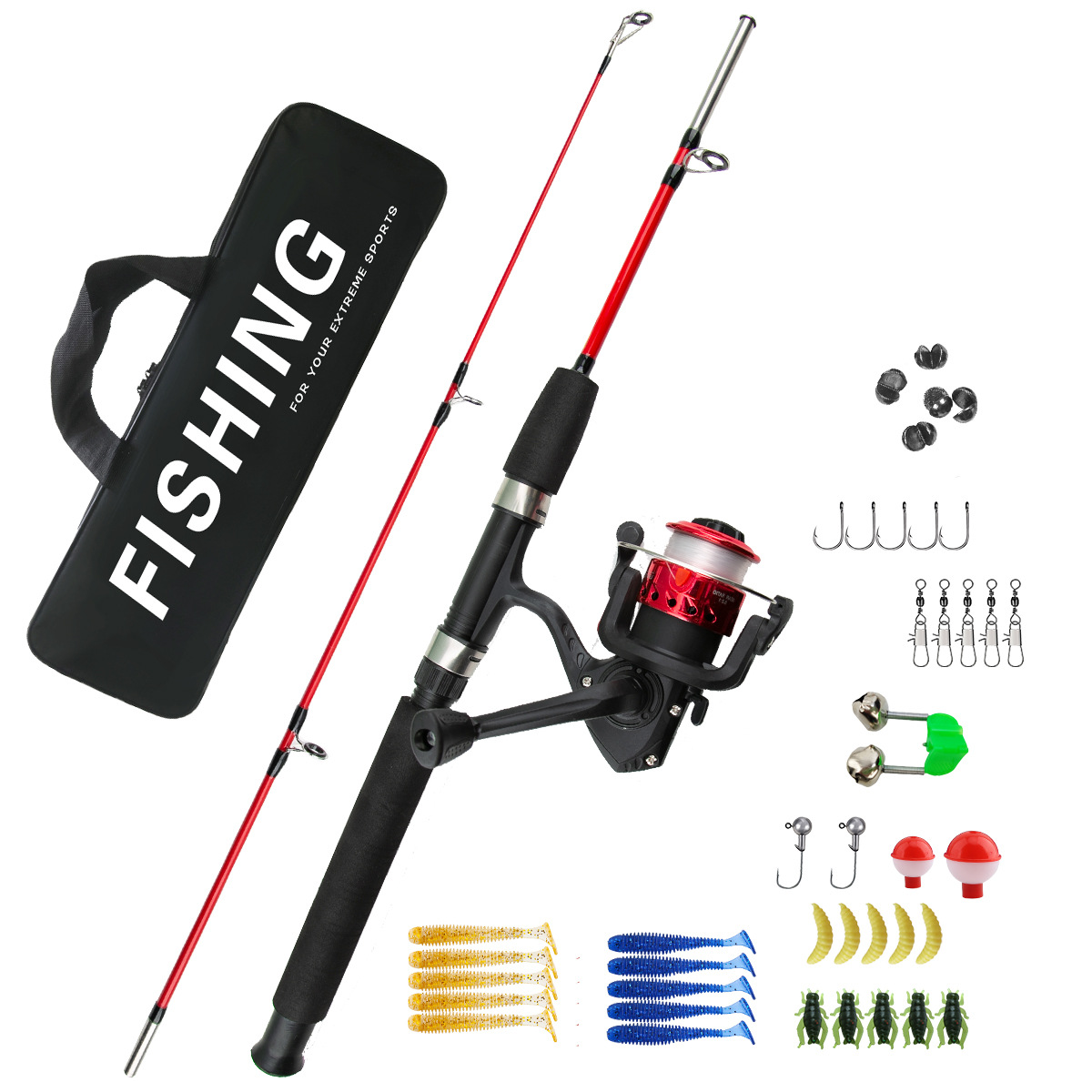 2-teilige Eisfischerrute für A – Ice Fishing Reel Bewertung und Preis