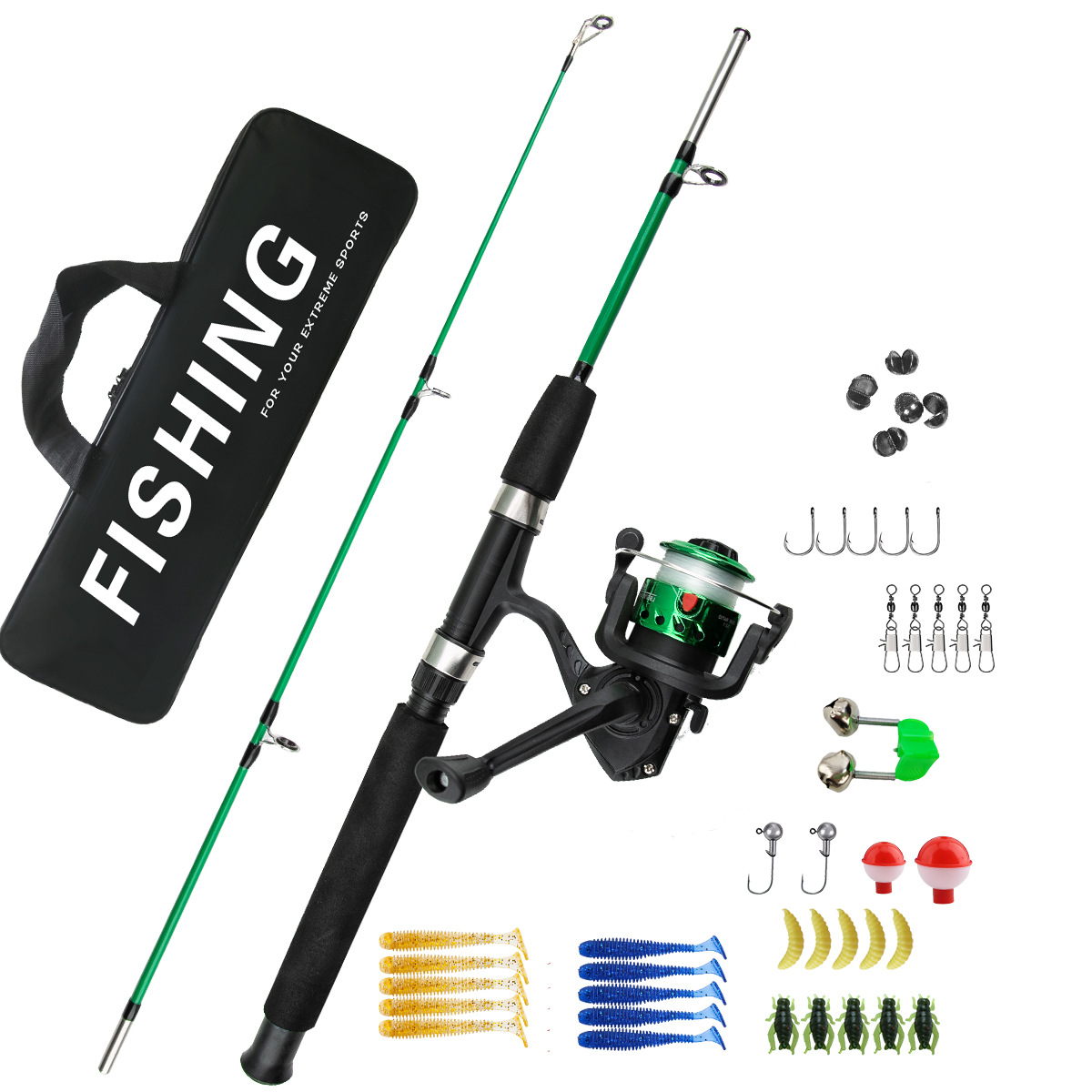 2-teilige Eisfischerrute für A – Ice Fishing Reel Bewertung und Preis