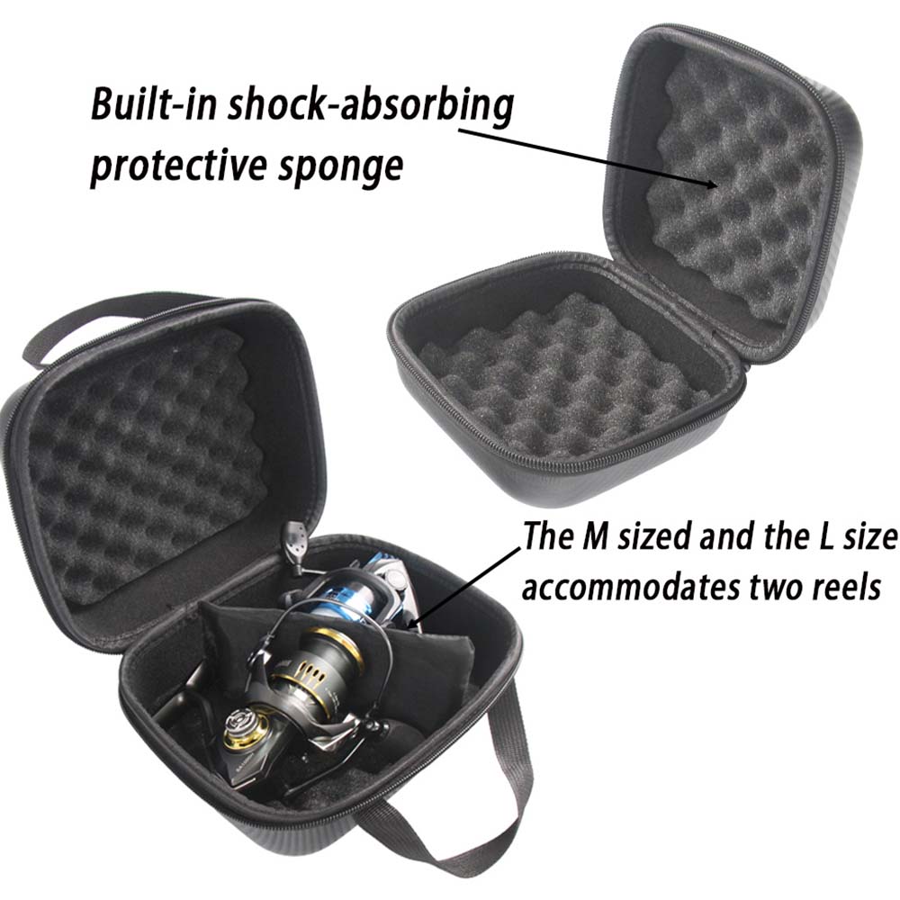 JSFUN Angelrollentasche S/M/L, – Spincast Reel Bewertung und Preis