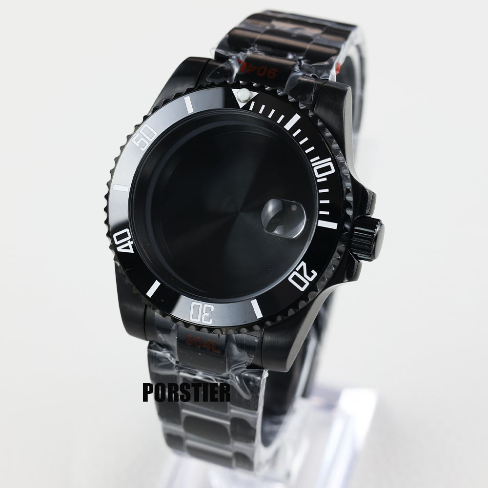 40 mm schwarzes PVD-Uhrengehäu – Reel Case Bewertung und Preis