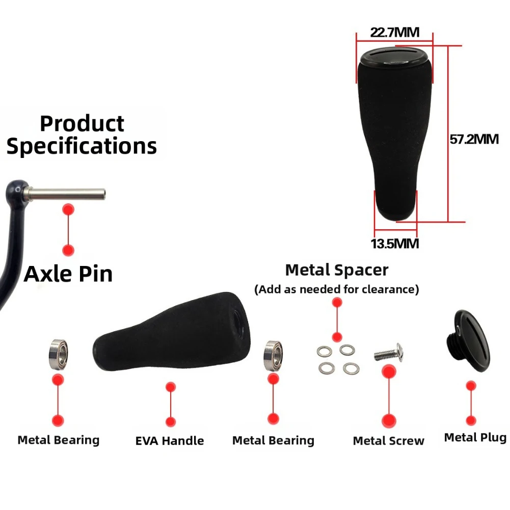 EVA-Knopf-Ersatzteile, Angelwe – Spincast Reel Bewertung und Preis