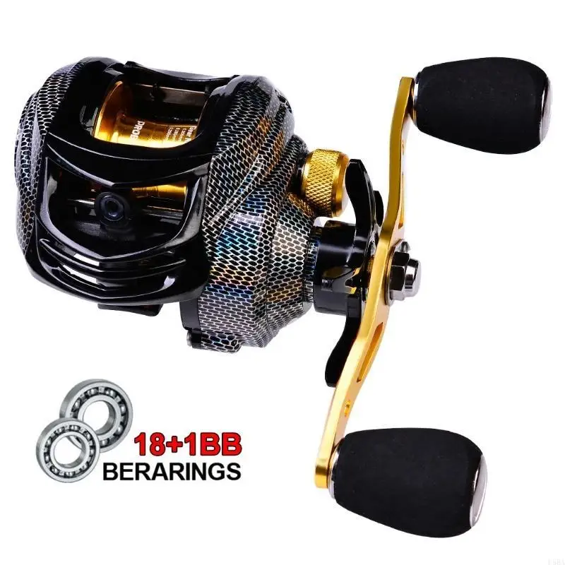 652F Baitcasting-Rolle mit 18+ – Baitcasting Reel Bewertung und Preis